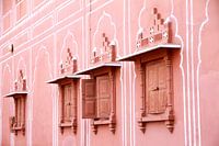 Rosa Straße in Indien