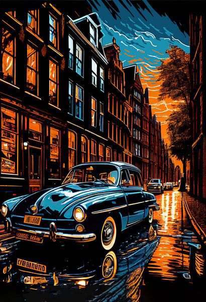 Vieille ville d'Amsterdam par Thom Bouman