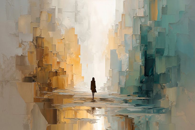 Wandeling door de geometrische Stad no.5 by Studio BB