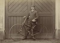 Herr Rutgers und sein Fahrrad, 1888