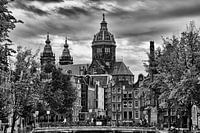 Amsterdam in zwart-wit
