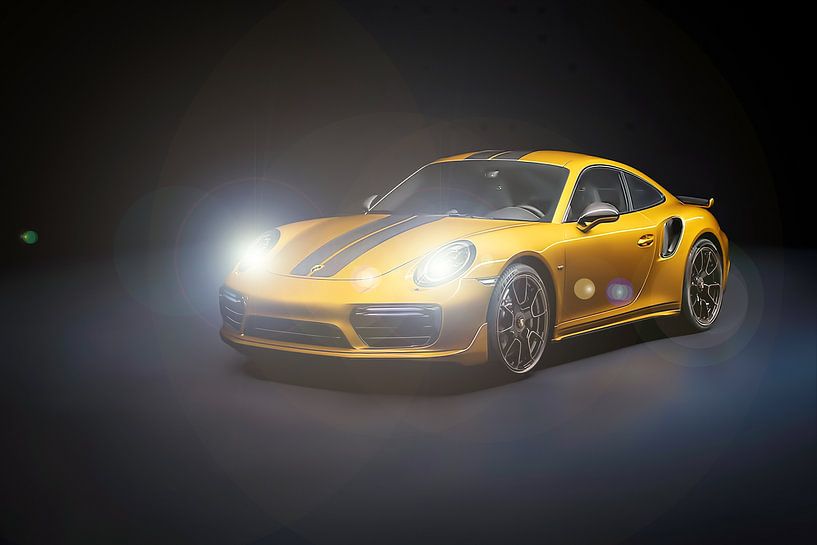 Porsche 911 Carrera avec phares par Gert Hilbink
