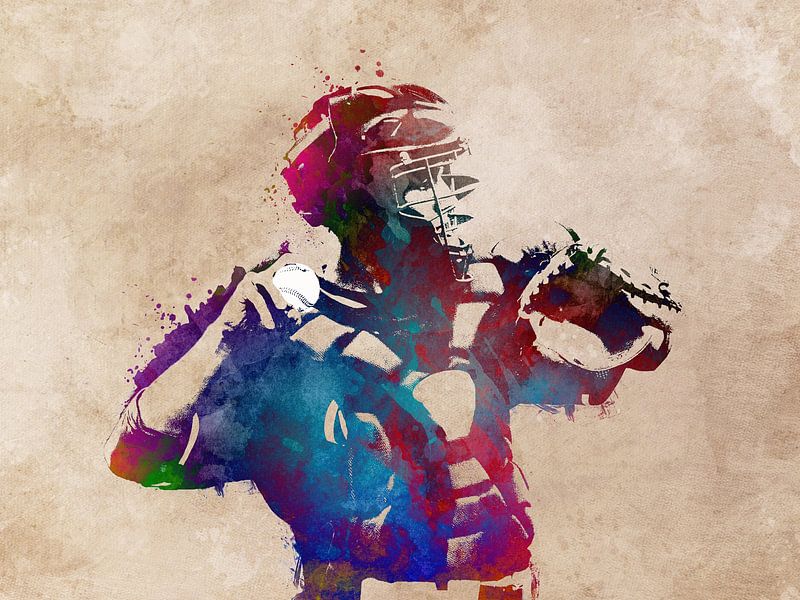 Baseball player #baseball #sport by JBJart Justyna Jaszke