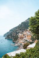 Positano and its colourful houses