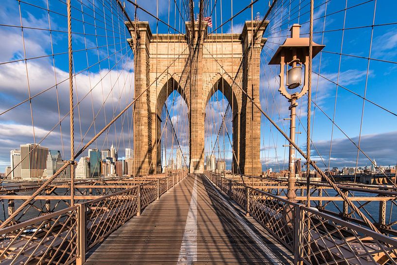 Brooklyn Bridge New York City by Achim Thomae Photography