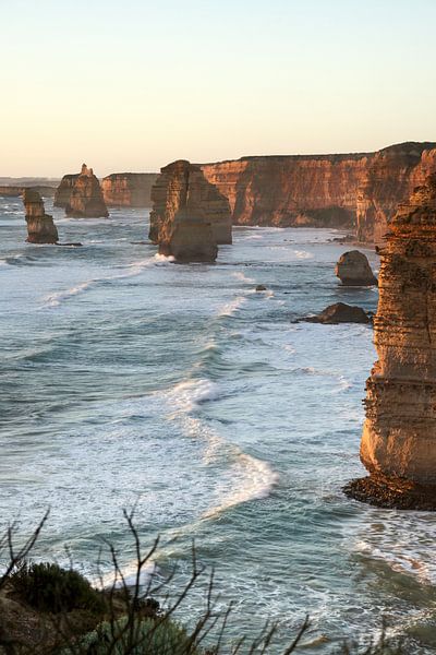 Twelve Apostles at sunset by Marianne Kiefer PHOTOGRAPHY