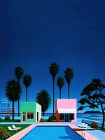 Pop - City Pop  Vaporwave Aesthetic Art