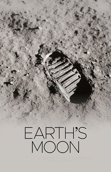 STK205495S-Sonnensystem-Poster des Erdmondes. von Stocktrek Images