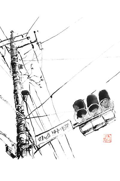 tokyo wires by Péchane Sumie