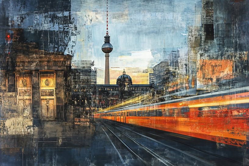 Traffic in the river by fernlichtsicht