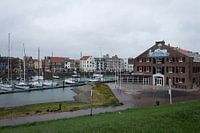 Holländischer Hafen im Fischerdorf