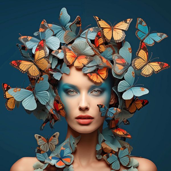 Surrealist portrait by Black Coffee