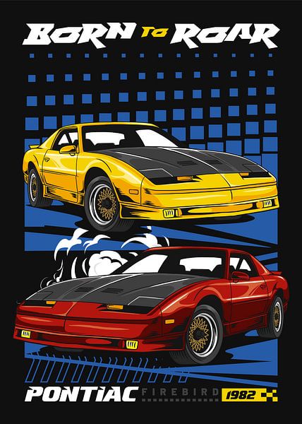 1982 Pontiac Firebird Trans Am Muscle Car by Adam Khabibi