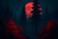 Crimson Moonrise: In den mystischen Kiefern