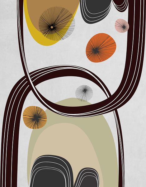 Abstract composition 1084 by Angel Estevez