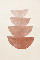 Boho Abstrakt Geometrisch Nr. 7