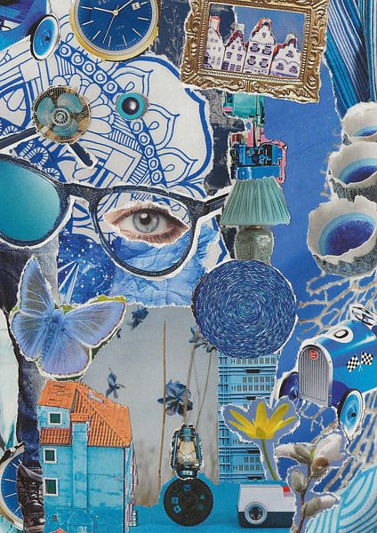 Ich sehe dich in Blau von Pluijm