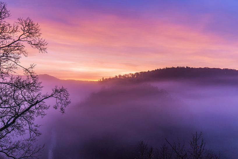 Lever du soleil Burg Eltz par Paul Weekers Fotografie