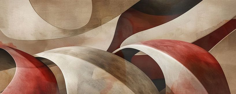 Abstrait moderne | Abstrait moderne par Peintures accrocheuses