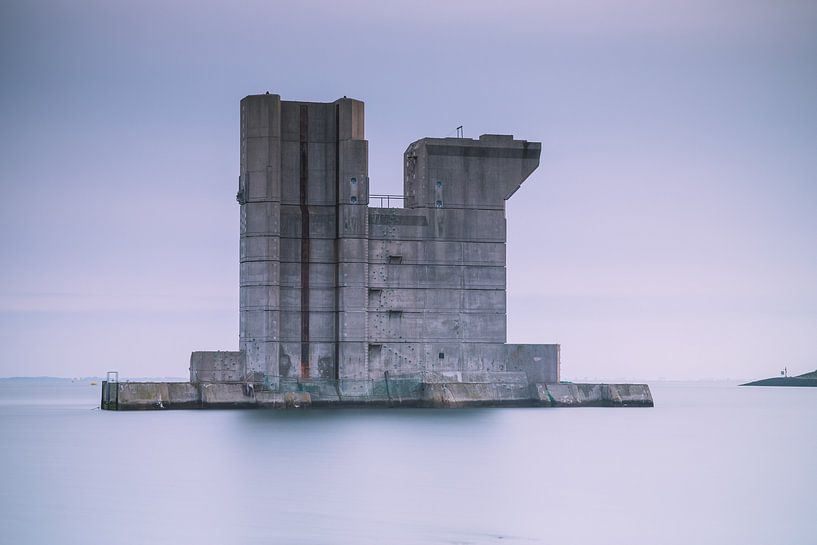 Neeltje Jans werkeiland in Zeeland van Jan van der Vlies