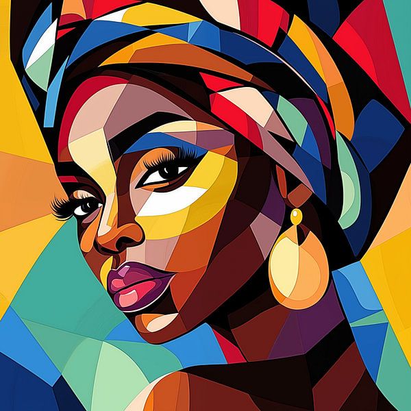 African woman by Black Coffee