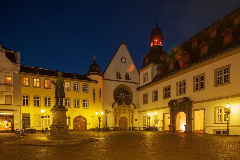 City Church and City Hall at Jesuitenplatz , Koblenz, Rhineland-Palatinate, Germany, Europe by Torsten Krüger