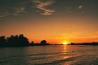 Sonnenuntergang in Langwedel