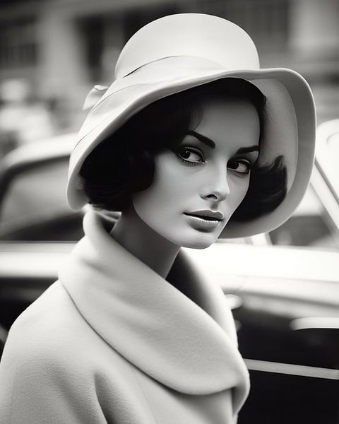 Portrait &quot;Meet me in the sixties&quot; (Rendez-vous dans les années 60) par Studio Allee