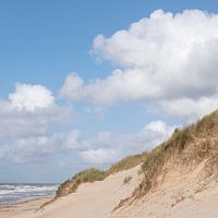 Wolken am Nordsee Strand