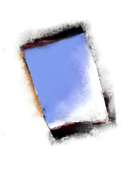 Das Loch - abstrakte Kunst, Fenster, Eingang, Ausgang von Nelson Guerreiro