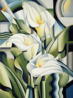 Cubist Lilies