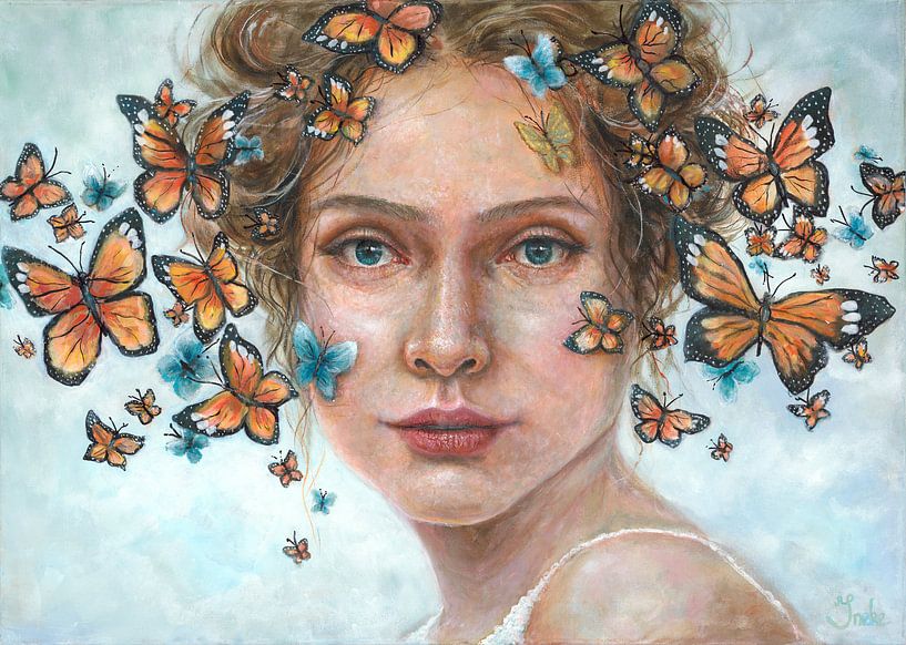 Viele Gedanken von Pure Kunst - Ineke van der Zwaag