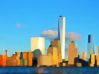 26. Stadtkunst, abstrakt, Stadt G.