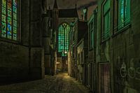 hinter der Kirche in Gouda