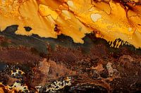 Rouille du paysage industriel