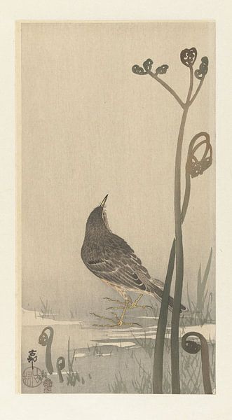 Pager am Seeufer, Ohara Koson von Creative Masters Old Masters