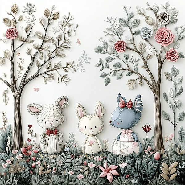 The World of Enchanted Forest Animals by Karina Brouwer