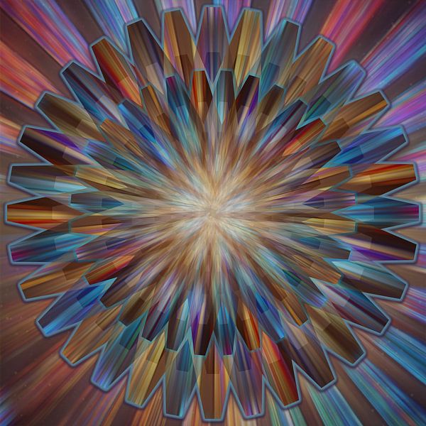 Colourful star birth by ADLER & Co / Caj Kessler