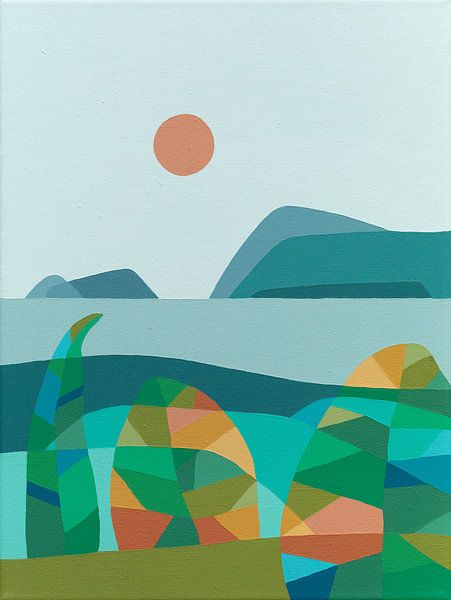 Wintersonne von Art by Ilona Bal