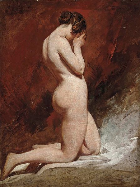 Nu à genoux, William Etty par Des maîtres magistraux