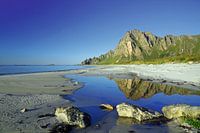 Sur la plage de Bleik