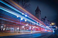 Le Janskerkhof de nuit