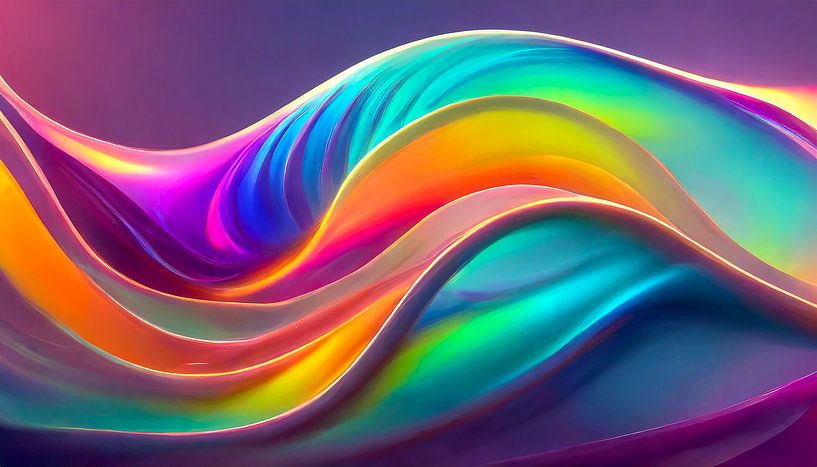 Waves Pattern Texture Abstract Art by Animaflora PicsStock