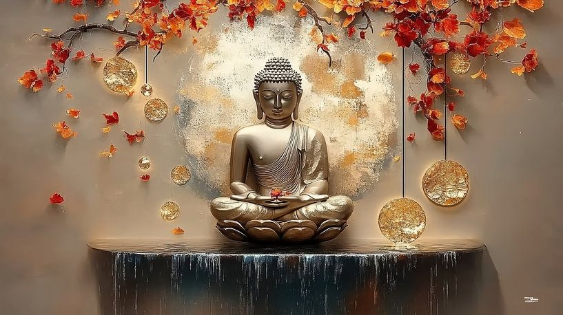 Buddha / Buddha by Gelissen Artworks