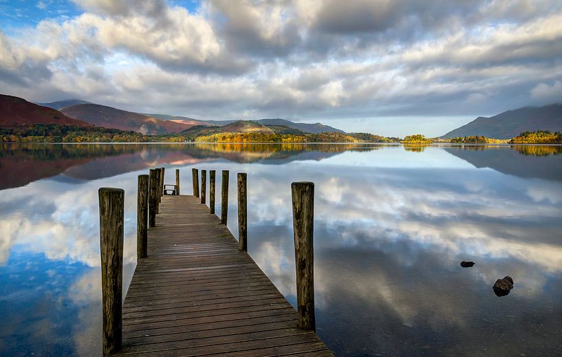 Ashness Jetty, Derwentwater, England by Adelheid Smitt