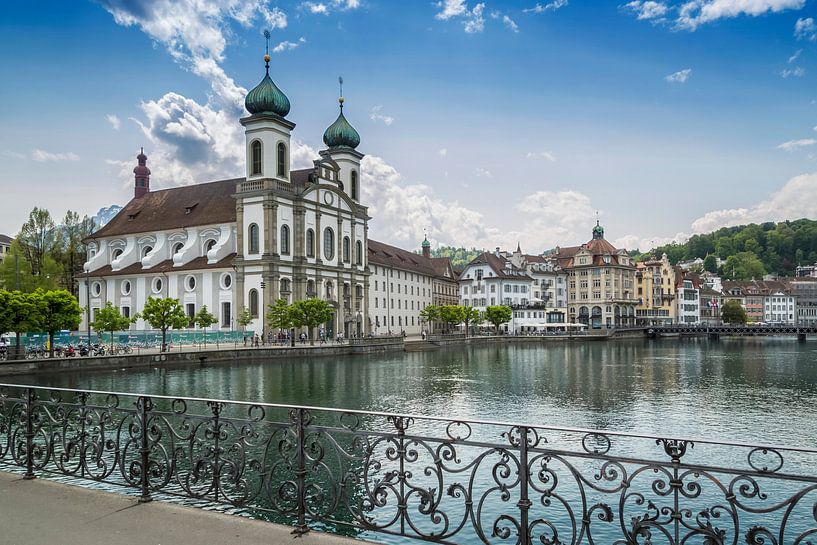 LUCERNE Église des Jésuites par Melanie Viola