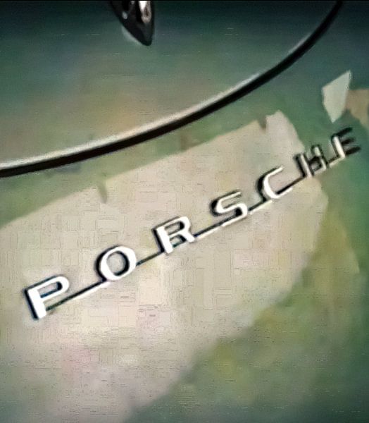 Porsche 356 silver logo by Truckpowerr