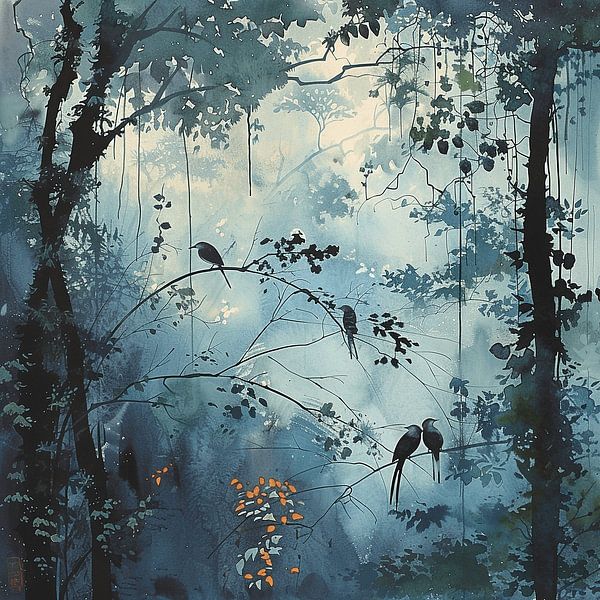 Stille Schwingen des Frühlings von Karina Brouwer