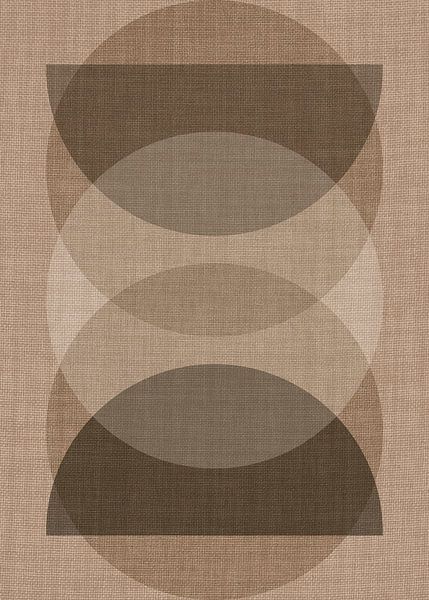 TW living - Linen collection - abstract objects oak van TW living