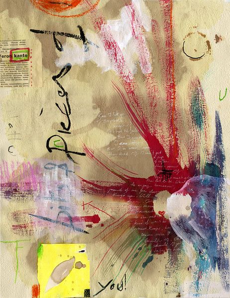 Winedrawing 2 von keanne van de Kreeke